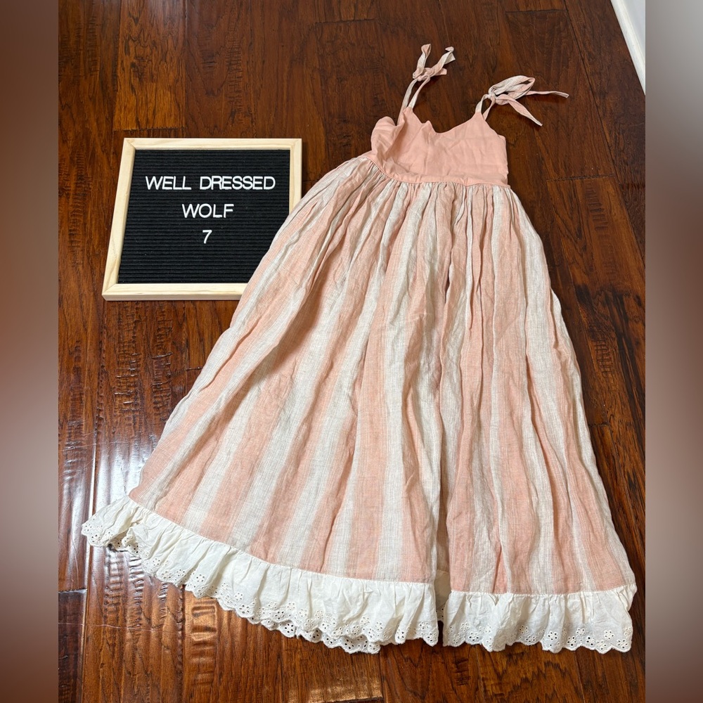 Well dressed wolf pink maxi dress